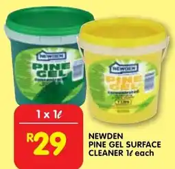 Shoprite Newden pine gel surface cleaner offer