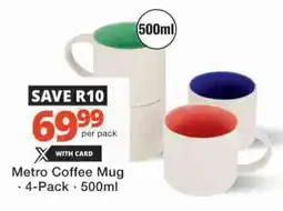 Checkers Hyper Metro Coffee Mug offer
