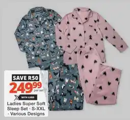 Checkers Hyper Ladies Super Soft Sleep Set offer