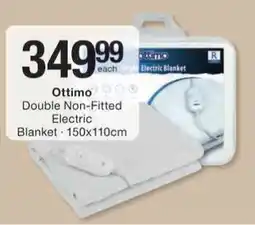 Checkers Hyper Ottimo Double Non-Fitted Electric Blanket offer