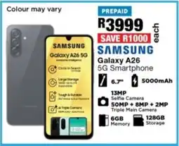 OK Furniture Samsung Galaxy A26 5G Smartphone offer