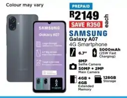 OK Furniture Samsung Galaxy A07 4G Smartphone offer