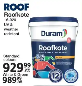 Mica Duram Roofkote offer