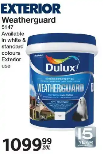 Mica Dulux Weatherguard offer