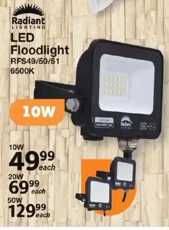 Mica Radiant Lighting LED Floodlight offer