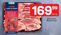 Pick n Pay Hypermarket Bulk Lamb Braai Chops offer