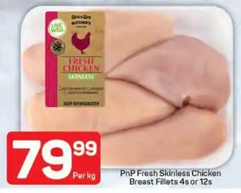 Pick n Pay Hypermarket PnP Fresh Skinless Chicken Breast Fillets offer