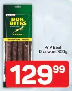 Pick n Pay Hypermarket PnP Beef Droewors offer