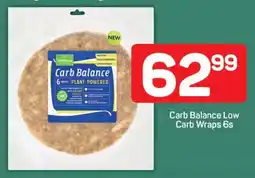 Pick n Pay Hypermarket Carb Balance Low Carb Wraps offer