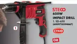 Build It Steco 650w impact drill offer