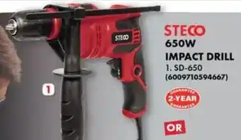 Build It Steco 650w impact drill offer