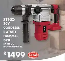Build It Steco 20v cordless rotary hammer drill offer