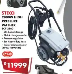 Build It Steco 2800w high pressure washer offer