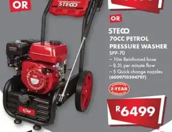Build It Steco 70cc petrol pressure washer offer