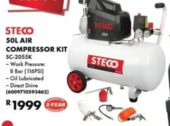 Build It Steco air compressor kit offer