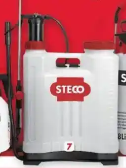 Build It Steco back-pack sprayer offer