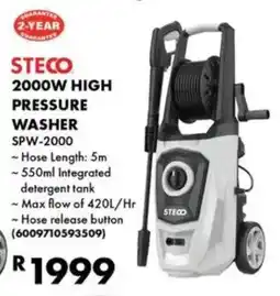 Build It Steco 2000w high pressure washer offer