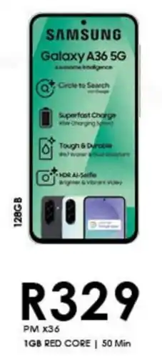 Chatz Connect Samsung Galaxy A36 5G offer