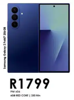 Chatz Connect Samsung Galaxy Z Fold7 256GB offer