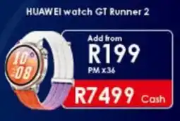 Chatz Connect Huawei Watch GT Runner 2 offer