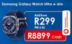 Chatz Connect Samsung Galaxy Watch Ultra e-sim offer