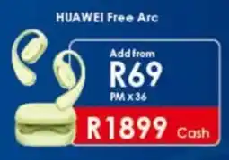 Chatz Connect Huawei Free Arc offer