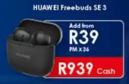 Chatz Connect Huawei Freebuds SE 3 offer