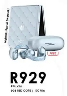 Chatz Connect Motorola Razr 60 Swarovski offer