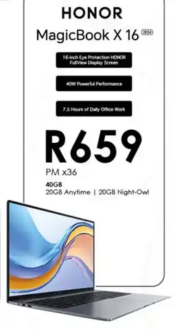 Chatz Connect Honor MagicBook X 16 offer