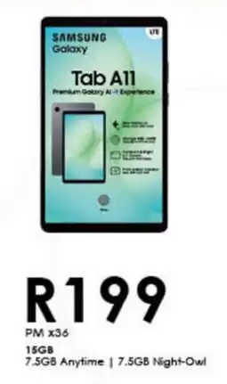 Chatz Connect Samsung Galaxy Tab A11 offer