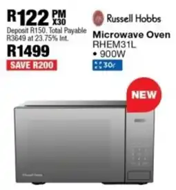 OK Furniture Russell Hobbs Microwave Oven offer