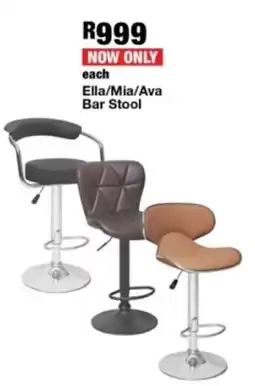 OK Furniture Ella/ Mia/ Ava Bar Stool offer