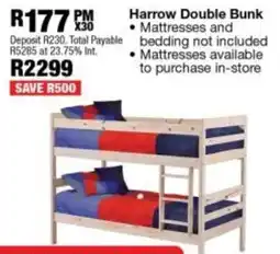 OK Furniture Harrow Double Bunk offer