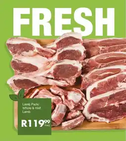 Save Hyper Lamb Pack/ Whole & Half Lamb offer