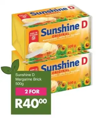 Save Hyper Sunshine D Margarine Brick offer