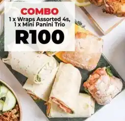 Food Lover's Market Wraps Assorted and Mini Panini Trio offer