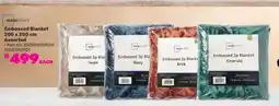 Game Embossed Blanket offer