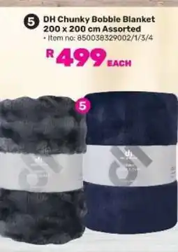 Game DH Chunky Bobble Blanket offer