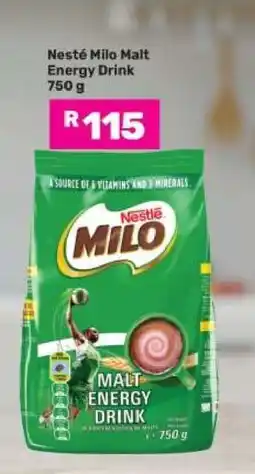 Game NESTLÉ Milo Malt Energy Drink offer