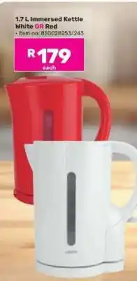 Game 1.7 L Immersed Kettle offer