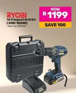 Game RYOBI 18 V Impact Drill Kit offer