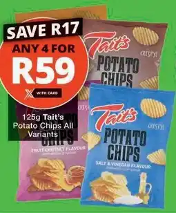 Checkers TAIT'S POTATO CHIPS offer