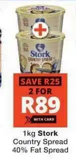 Checkers Stork Country Spread offer