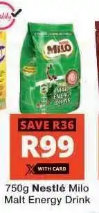 Checkers NESTLÉ Milo Malt Energy Drink offer
