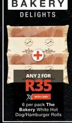 Checkers The Bakery White Hot Dog/Hamburger Rolls offer