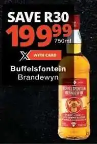 Checkers Buffelsfontein Brandewyn offer