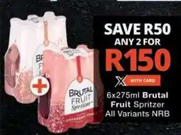 Checkers Brutal Fruit Spritzer offer