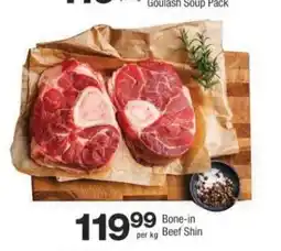 Checkers Bone-in Beef Shin offer