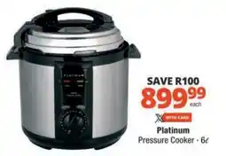 Checkers Platinum Pressure Cooker offer
