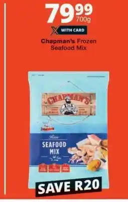 Checkers Chapman's Frozen Seafood Mix offer